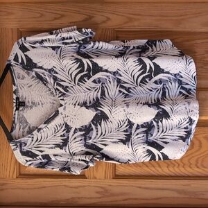Tribal tropical print shirt
